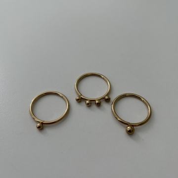 Komplet 3 fora prstena