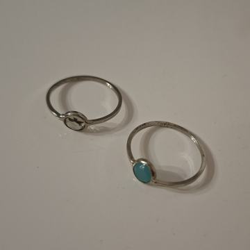 Lot 2 kom PRSTENA - NOVO - oboje za 20 eur