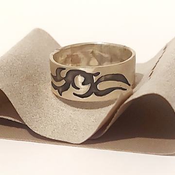 MUSKI SREBRNI PRSTEN 5,71G ***DO 24 RATE*** R1!