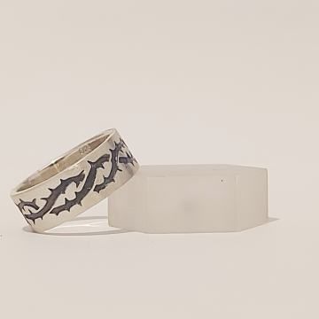 MUSKI SREBRNI PRSTEN 6,95G ***DO 24 RATE*** R1!