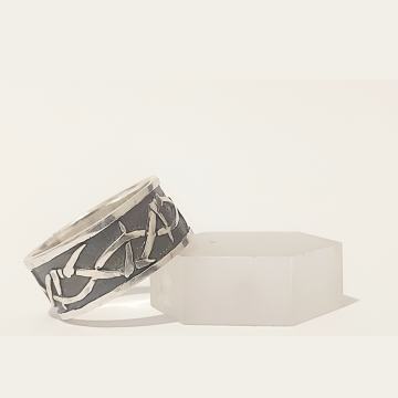 MUŠKI SREBRNI PRSTEN .925 6,95G ***DO 24 RATE*** R1!