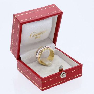 Originalni Cartier Trinity prsten od 18-karatnog zlata u tri boje