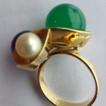 50 % popust zlatni prsten za dame s CERTIFIKATOM 1700 sada 850 eura.