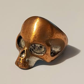 PRSTEN MUŠKI, lubanja...NOVO