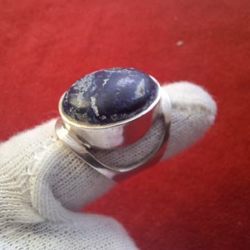 PRSTEN LAPIS LAZULI SA SREBROM 12,4g  (Mr.T)