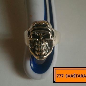 Prsten muški -pečetnjak-prsten za motoriste- m10