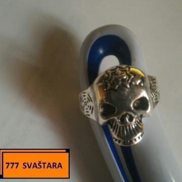 Prsten muški -pečetnjak-prsten za motoriste- m11