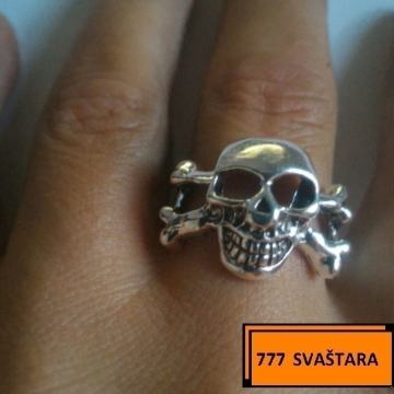 Prsten muški -pečetnjak-prsten za motoriste- m13