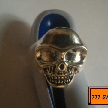 Prsten muški -pečetnjak-prsten za motoriste- m16