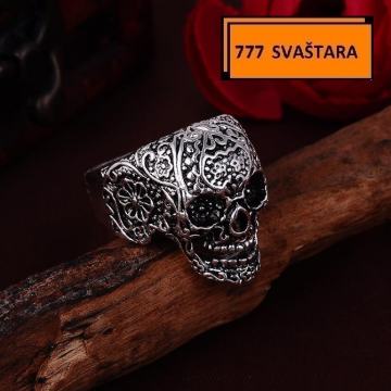 Prsten muški -pečetnjak-prsten za motoriste- m23