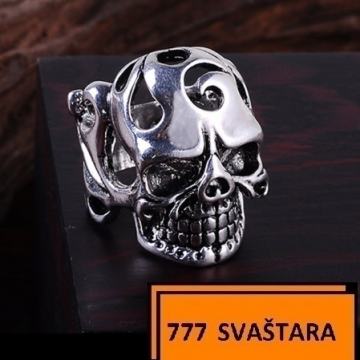 Prsten muški -pečetnjak-prsten za motoriste- m24