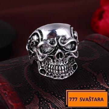 Prsten muški -pečetnjak-prsten za motoriste- m31