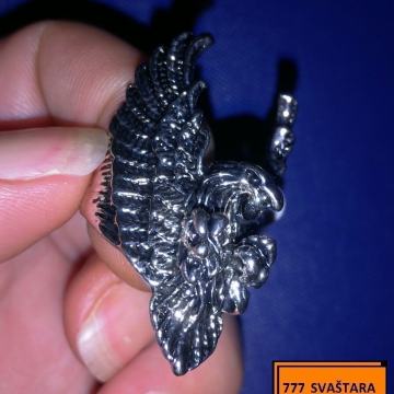 Prsten muški -pečetnjak-prsten za motoriste- m32