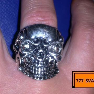 Prsten muški -pečetnjak-prsten za motoriste- m33