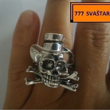 Prsten muški -pečetnjak-prsten za motoriste- m4