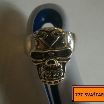 Prsten muški -pečetnjak-prsten za motoriste- m7