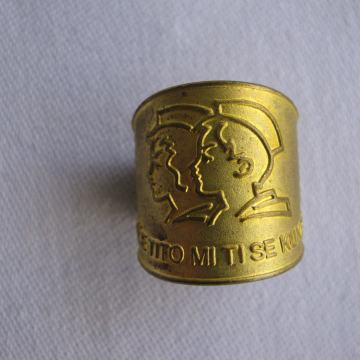 PRSTEN - Pionirski. metal. SAND-2