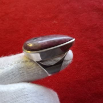 PRSTEN RUBY SA SREBROM 925 12,9 g (Mr.T)