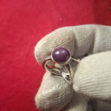 PRSTEN RUBY STAR SA SREBROM 925 10g (Mr.T)