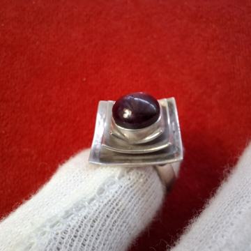 PRSTEN RUBY STAR SA SREBROM 925 10g (Mr.T)