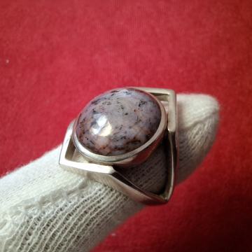 PRSTEN RUBY STAR SA SREBROM 925 11,6g (Mr.T)