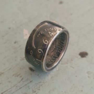 PRSTEN,RUČNI RAD,SREBRO