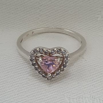 PRSTEN SREBRO 925 SRCE