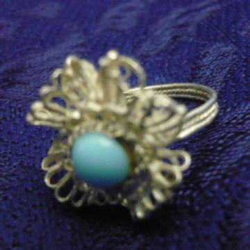 PRSTEN SREBRO, FILIGRAN