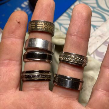 Prstenje prsten čelik