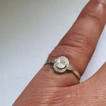 Srebrni  prsten starinski