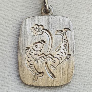 Srebrni privjesak 925 srebro RIBE horoskopski znak