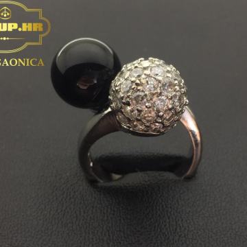 SREBRNI PRSTEN 10,69G .925 / R1, RATE !!