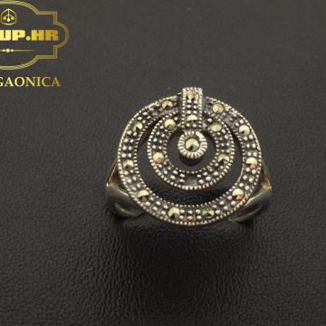 SREBRNI PRSTEN 6,00G .925 / R1, RATE !!