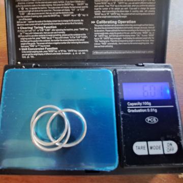 Srebrni prsten (925) 3 u 1