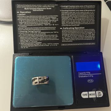 Srebrni prsten (925) 5,81 g