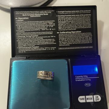 Srebrni prsten (925) 6,11 g