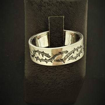 SREBRNI PRSTEN .925 6,95G ***DO 12 RATA*** R1!