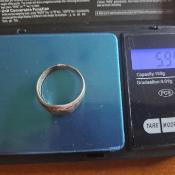 Srebrni prsten (925)  Pečatnjak