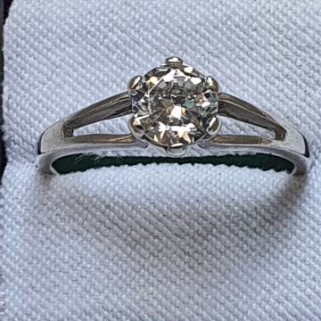 SREBRNI PRSTEN 925 RUCNI RAD VTG