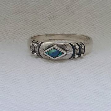 SREBRNI PRSTEN 925 SEDEF Mother of pearls