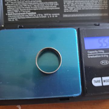 Srebrni prsten (925)  Sunce i mjesec