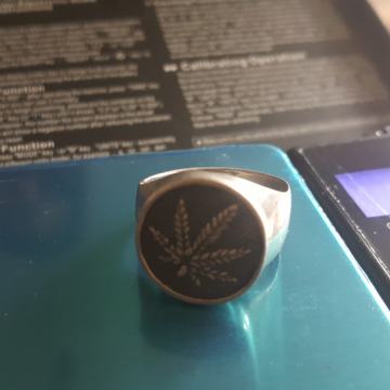 Srebrni prsten (925) TRAVULJA PEČATNJAK