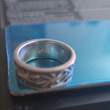 Srebrni prsten (925) Travulja T