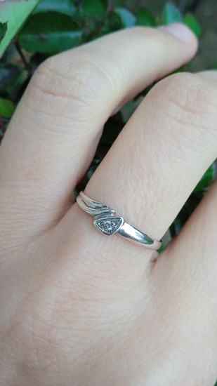 Srebrni prsten s cirkonim, 925