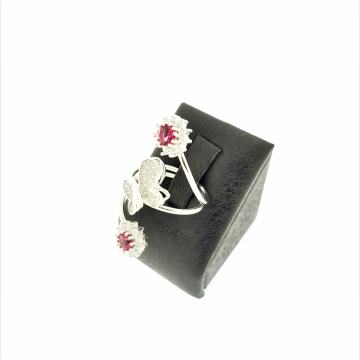 SREBRNI PRSTEN SA CIRKONIMA I LEPTIROM  4,44g .925, R1, RATE, POVOLJNO