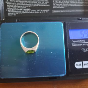 Srebrni prsten sa cirkonom 2