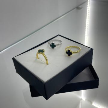 SREBRNI PRSTEN DJETELINA