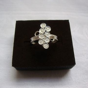 SREBRNI PRSTEN FILIGRAN RUČNI RAD  srebro 925