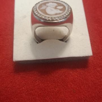Srebrni prsten sa kamejom 925 10g