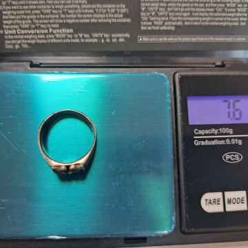 Srebrni prsten ljiljani